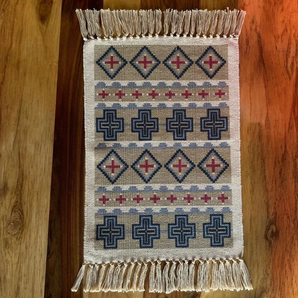 El Paso Saddleblanket Co Woven Cotton Placemats Set of 6